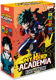My Hero Academia - Coffret Vol. 1 à 3 [Édition 2018]