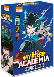 My Hero Academia - Coffret Vol. 1 à 3 [Édition 2019]