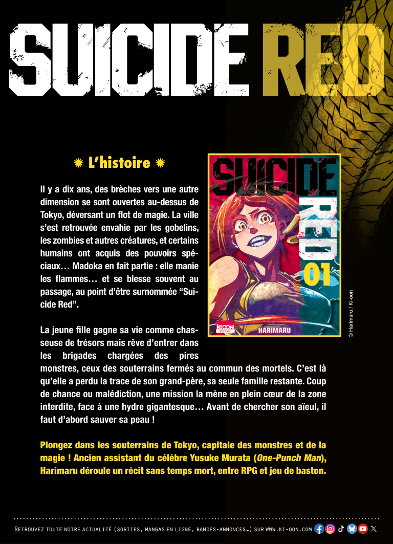Page 2 de l'extrait Suicide Red - Extrait