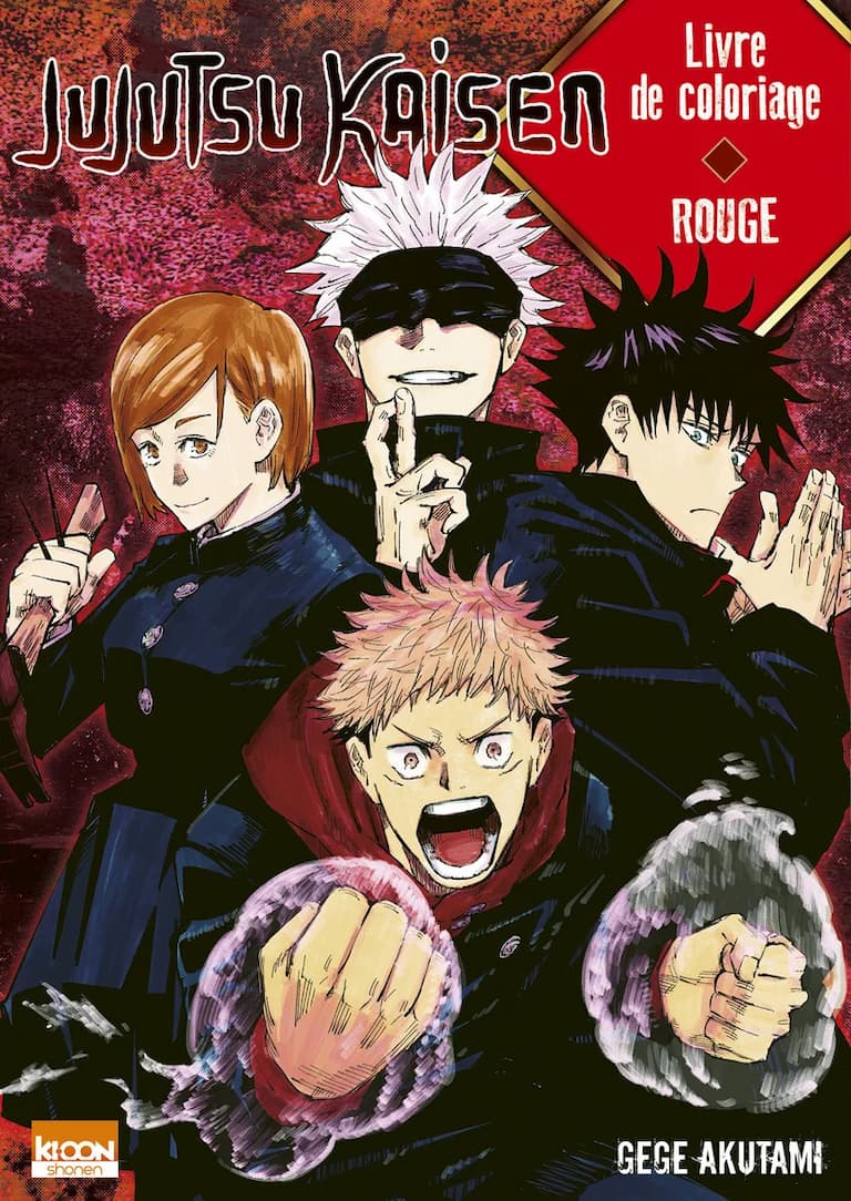  - Livre de coloriage Rouge
