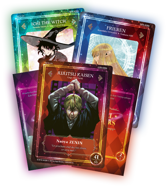 Ta collection de cartes<br />
All Stars continue !